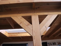 Aanbouw veranda (douglas) - 810x330x258cm - afbeelding 14 van  29