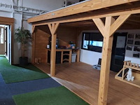 Aanbouw veranda (douglas) - 810x330x258cm - afbeelding 24 van  29