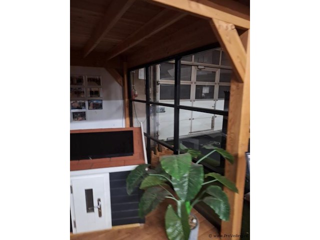 Aanbouw veranda (douglas) - 830x330cm - afbeelding 7 van  10