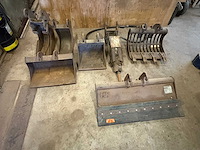 Aanbouwdelen minigraver - afbeelding 1 van  8