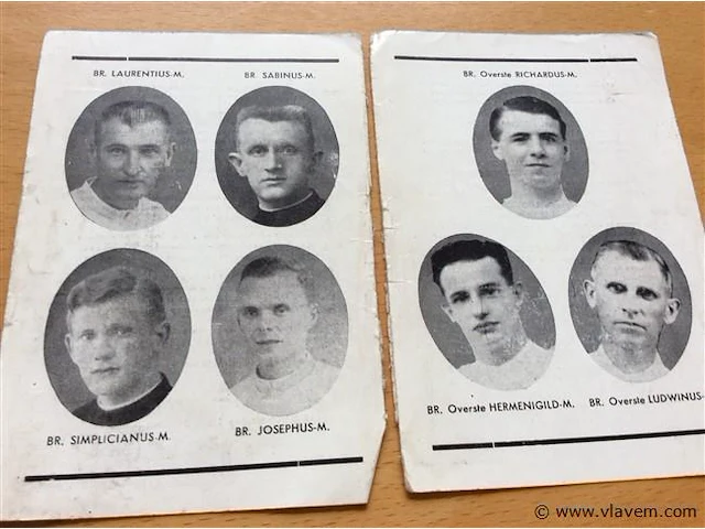 Aandenken missionarissen in gevangenschap - afbeelding 2 van  2