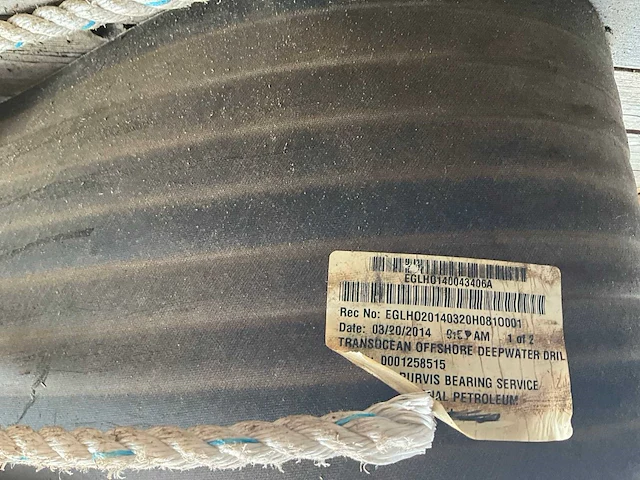 Aandrijfbanden en afdichting rubber (3x) op 3 pallets - afbeelding 7 van  11