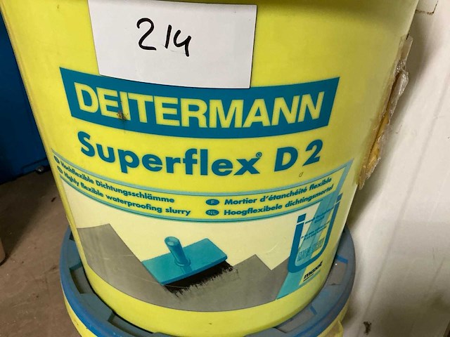 Aangebroken isolatiemateriaal en dichtingsmortel - afbeelding 5 van  5