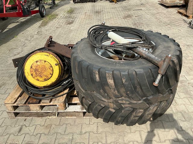 Aangedreven derde wiel voor grimme se150-60 - band, wiel en velg - afbeelding 10 van  13