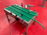 Aangedreven rvs transportband - afbeelding 2 van  7