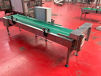 Aangedreven rvs transportband - afbeelding 2 van  6