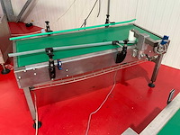 Aangedreven rvs transportband - afbeelding 5 van  8