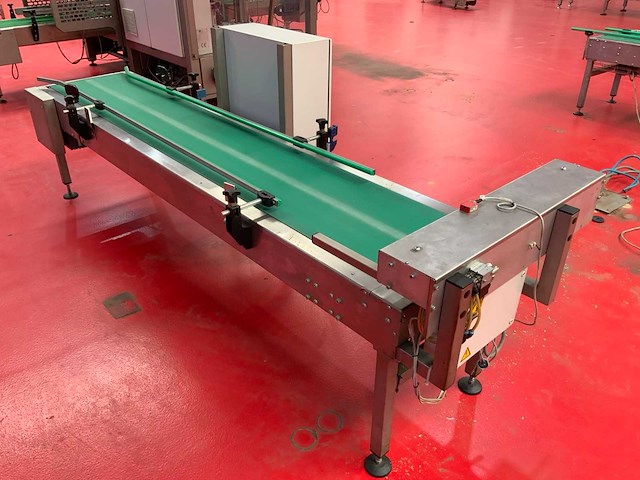 Aangedreven rvs transportband - afbeelding 4 van  6