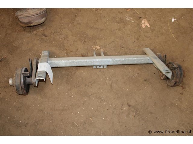 Aanhang-as, 4-gaats - afbeelding 1 van  2