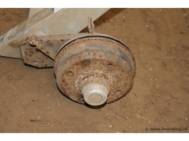 Aanhang-as, 4-gaats - afbeelding 2 van  2