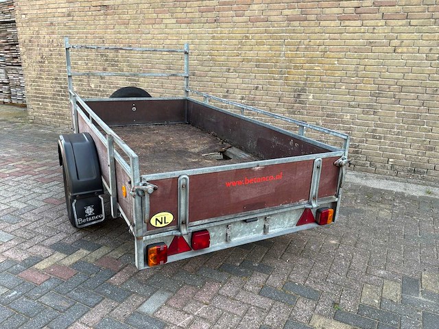 Aanhanger 250x130cm 750kg ongeremd - afbeelding 4 van  5