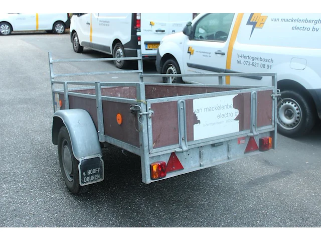 Aanhanger anssems a-s s50. maximaal 750 kg. bakafmeting 205 x 110 cm - afbeelding 2 van  6