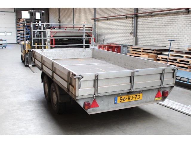 Aanhanger anssems a-s2000vv met kenteken 56-wj-73 en bakafmeting 325 x 175 cm. datum eerste toelating 3-1-1... - afbeelding 2 van  5