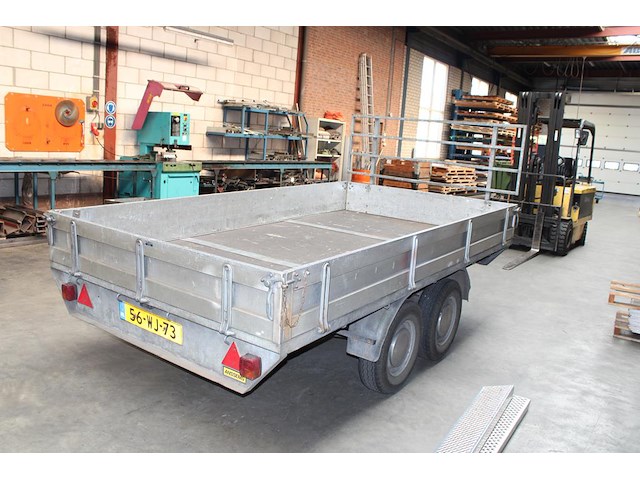 Aanhanger anssems a-s2000vv met kenteken 56-wj-73 en bakafmeting 325 x 175 cm. datum eerste toelating 3-1-1... - afbeelding 3 van  5