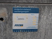Aanhanger anssems a-s2000vv met kenteken 56-wj-73 en bakafmeting 325 x 175 cm. datum eerste toelating 3-1-1... - afbeelding 5 van  5