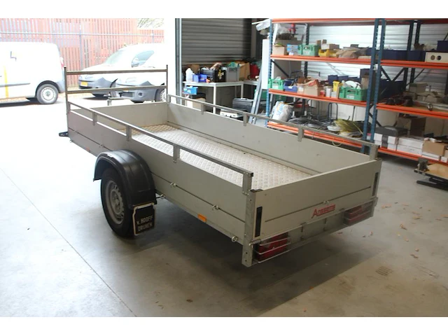 Aanhanger anssems gtv1500. maximaal 750 kg. bouwjaar 2007. bakafmeting 300 x 125 cm - afbeelding 2 van  6