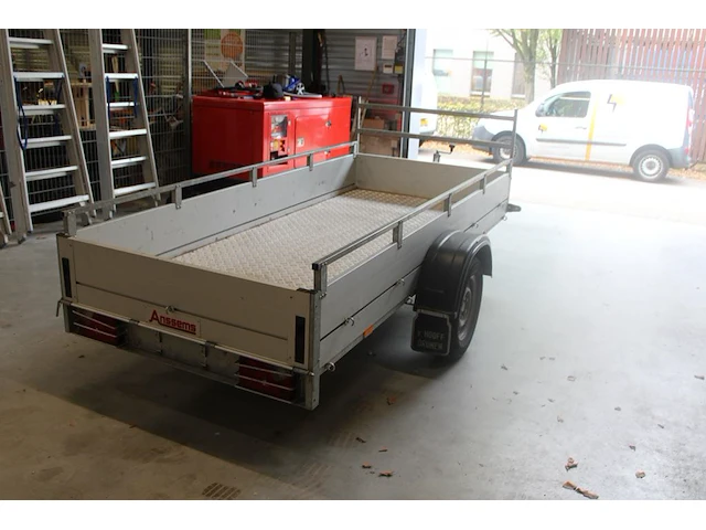 Aanhanger anssems gtv1500. maximaal 750 kg. bouwjaar 2007. bakafmeting 300 x 125 cm - afbeelding 3 van  6