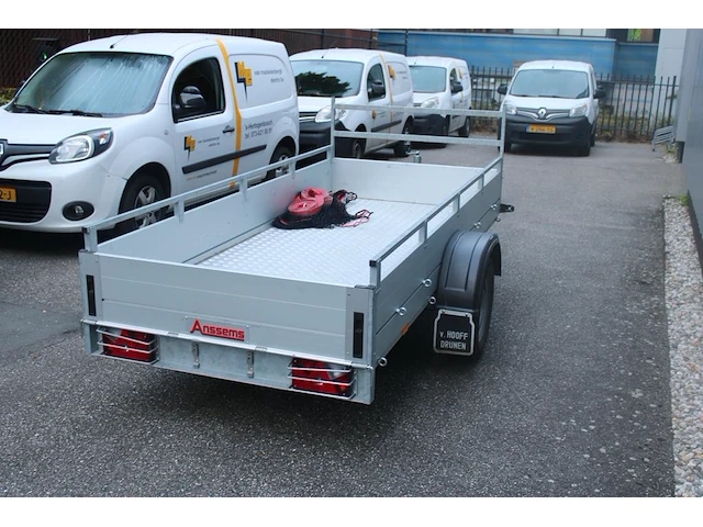 Aanhanger anssems gtv1500. maximaal 750 kg. bouwjaar 2007. bakafmeting 300 x 125 cm - afbeelding 4 van  6