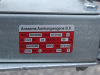 Aanhanger anssems gtv1500. maximaal 750 kg. bouwjaar 2007. bakafmeting 300 x 125 cm - afbeelding 6 van  6