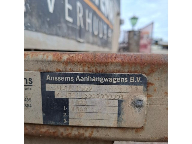 Aanhanger anssems, ps1, bouwjaar 1997 - afbeelding 17 van  18