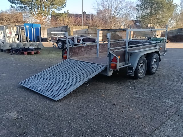 Aanhanger, geho, gh7400 met oprij klep, 2003 - afbeelding 2 van  15