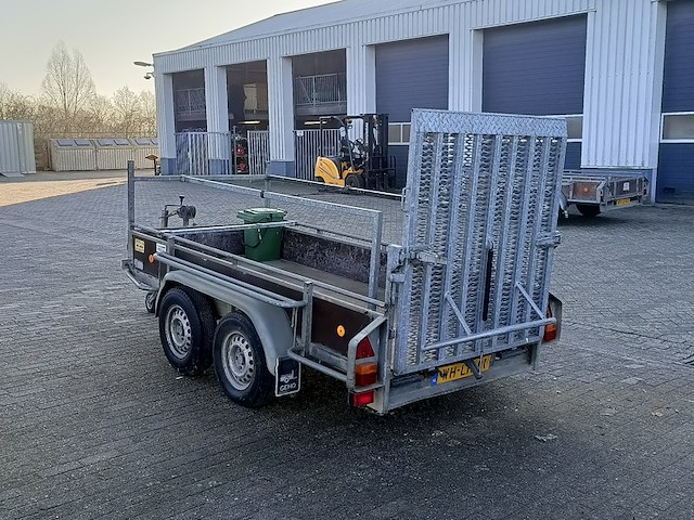 Aanhanger, geho, gh7400 met oprij klep, 2003 - afbeelding 1 van  15