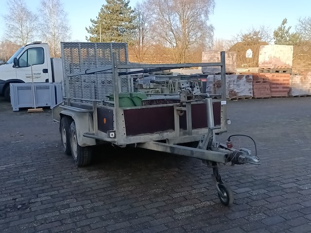 Aanhanger, geho, gh7400 met oprij klep, 2003 - afbeelding 11 van  15