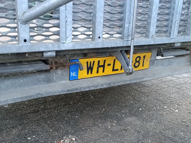Aanhanger, geho, gh7400 met oprij klep, 2003 - afbeelding 15 van  15