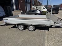 Aanhanger henra pl27(b) met kenteken 20-wx-xs. datum 1e toelating 17-12-2020. aanhanger is v.v. 2 oprijplaten - afbeelding 4 van  11
