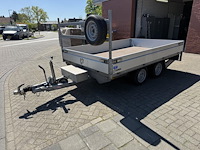 Aanhanger henra pl27(b) met kenteken 20-wx-xs. datum 1e toelating 17-12-2020. aanhanger is v.v. 2 oprijplaten - afbeelding 6 van  11