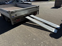 Aanhanger henra pl27(b) met kenteken 20-wx-xs. datum 1e toelating 17-12-2020. aanhanger is v.v. 2 oprijplaten - afbeelding 7 van  11