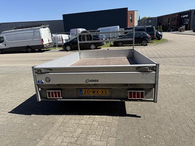 Aanhanger henra pl27(b) met kenteken 20-wx-xs. datum 1e toelating 17-12-2020. aanhanger is v.v. 2 oprijplaten - afbeelding 8 van  11
