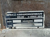 Aanhanger, impex, 750 kg, 2000 - afbeelding 7 van  8