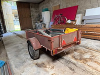 Aanhanger inclusief onderdelen citroën 2cv eend - aanhanger - afbeelding 3 van  6