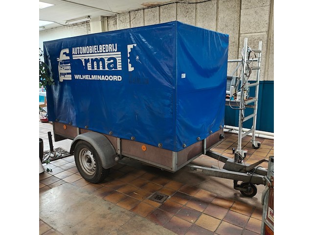 Aanhanger met huif, geremd, ansems, a-s1300-2513, 1994 - afbeelding 1 van  2