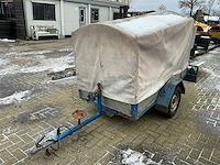 Aanhanger met huif - afbeelding 1 van  5