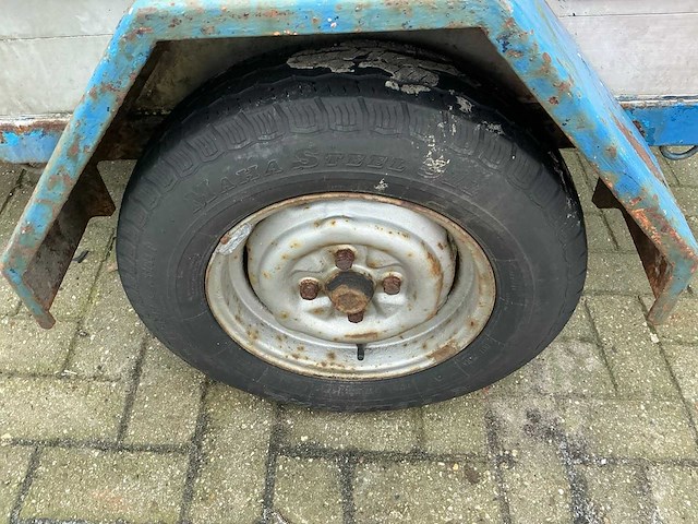 Aanhanger met huif - afbeelding 4 van  5