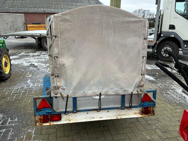 Aanhanger met huif - afbeelding 3 van  5