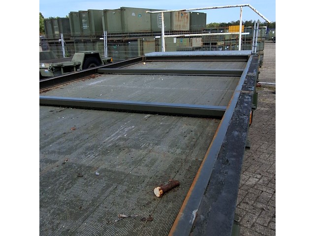 Aanhanger met vlakke laadvloer, netam fruehauf, ancr 14-107, 1982 - afbeelding 2 van  21