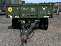 Aanhanger met vlakke laadvloer, netam fruehauf, ancr 14-107, 1982 - afbeelding 12 van  21