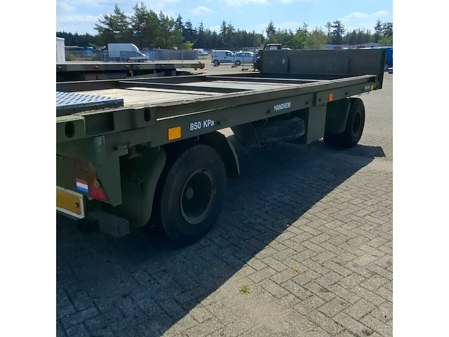 Aanhanger met vlakke laadvloer, netam fruehauf, ancr 14-107, 1982 - afbeelding 17 van  21