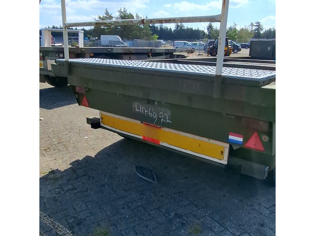 Aanhanger met vlakke laadvloer, netam fruehauf, ancr 14-107, 1982 - afbeelding 18 van  21