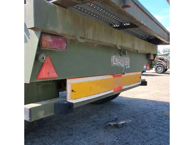 Aanhanger met vlakke laadvloer, netam fruehauf, ancr 14-107, 1982 - afbeelding 19 van  21