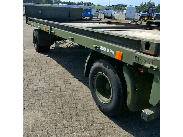 Aanhanger met vlakke laadvloer, netam fruehauf, ancr 14-107, 1982 - afbeelding 20 van  21