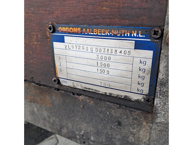 Aanhanger, orbons, g03 - afbeelding 9 van  31