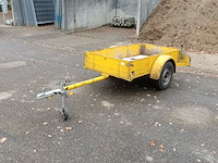 Aanhanger, weeghel, 750 kg, 1973