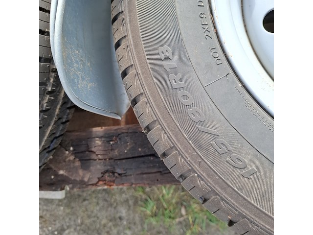 Aanhangeras met 2x wiel wap, wag 085 l - afbeelding 2 van  12