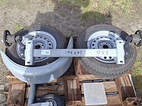 Aanhangeras met 2x wiel wap, wag 085 l - afbeelding 5 van  12