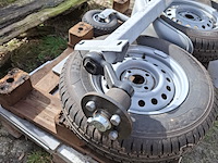 Aanhangeras met 2x wiel wap, wag 085 l - afbeelding 8 van  12