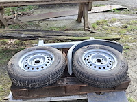 Aanhangeras met 2x wiel wap, wag 085 l - afbeelding 10 van  12